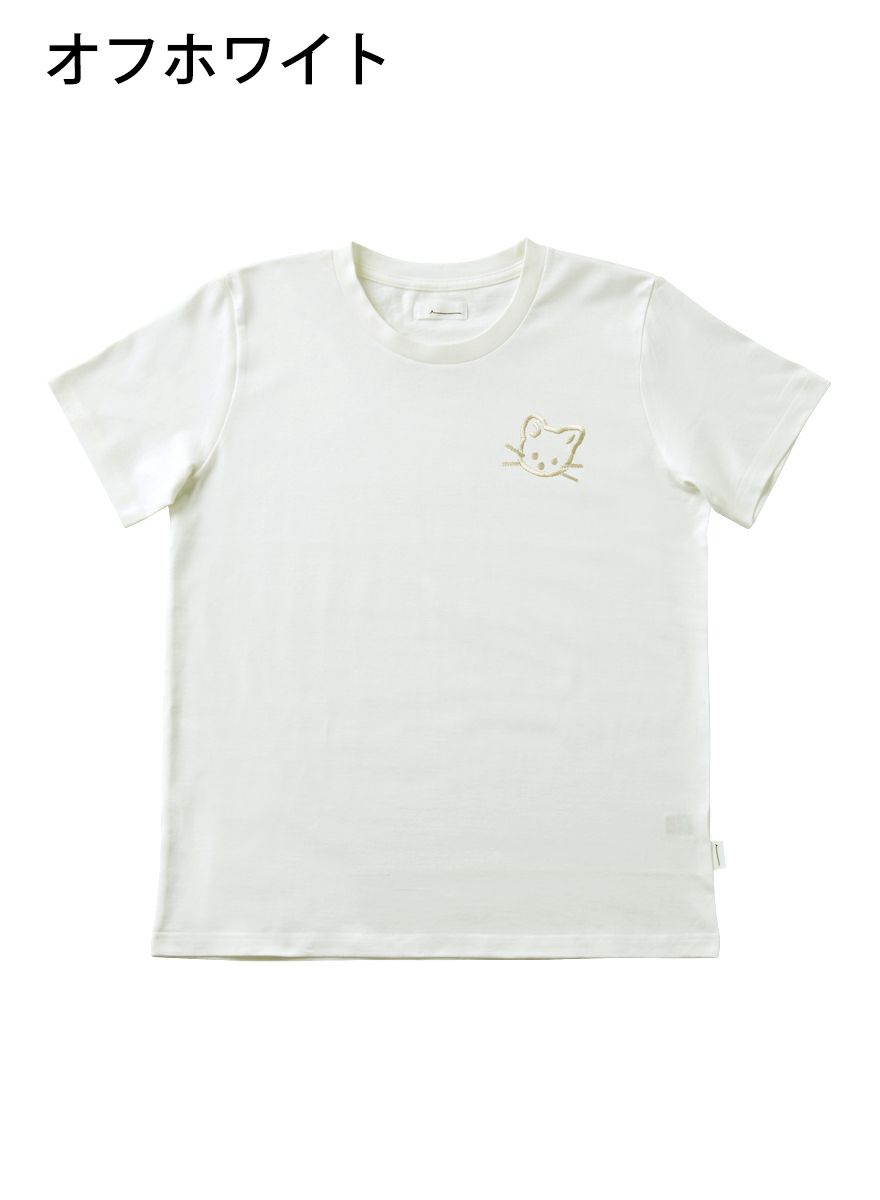レディースＴシャツ たちみみ猫刺繍
