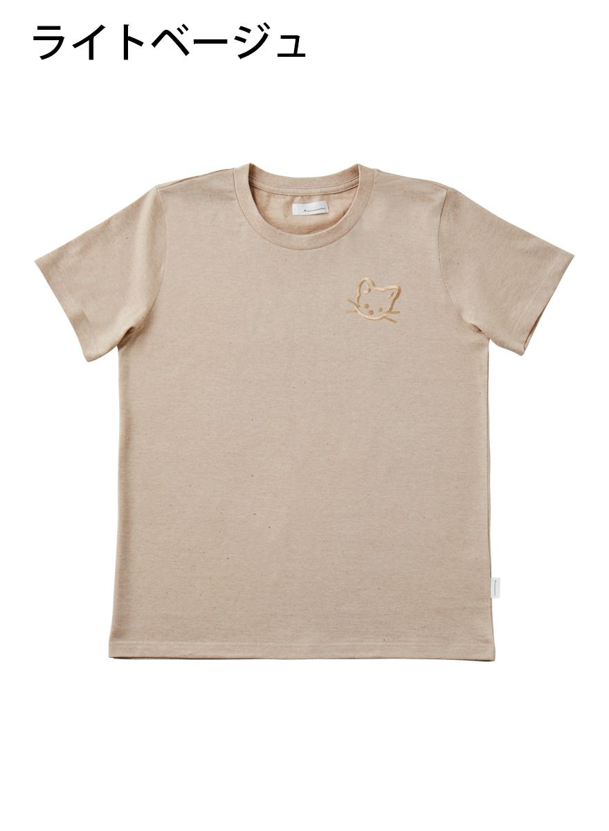 レディースＴシャツ たちみみ猫刺繍