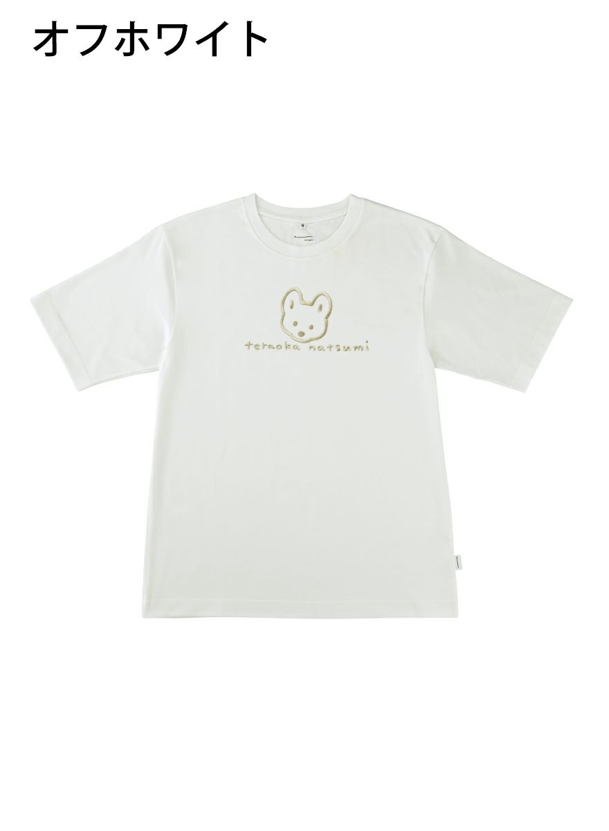 ッグサイズシルエットTシャツ 豆芝＋サイン