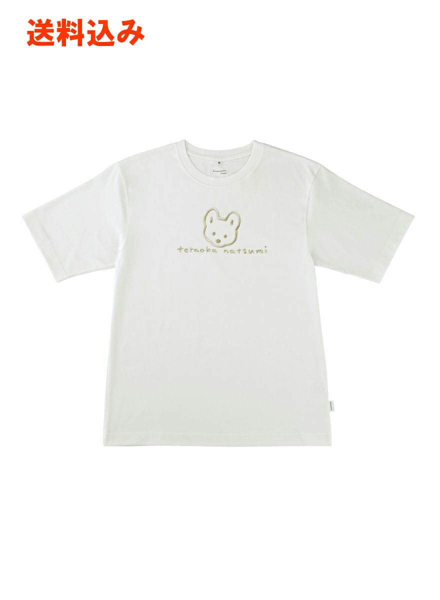 ッグサイズシルエットTシャツ 豆芝＋サイン
