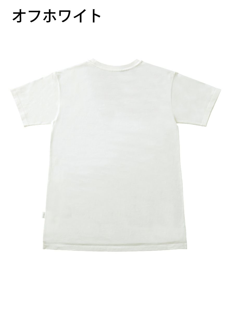 ディースチュニックTシャツ 豆芝＋サイン