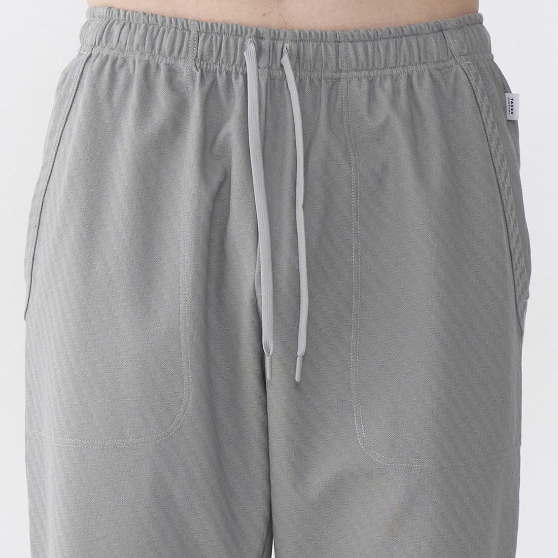 タケオキクチ　前閉じロングパンツ