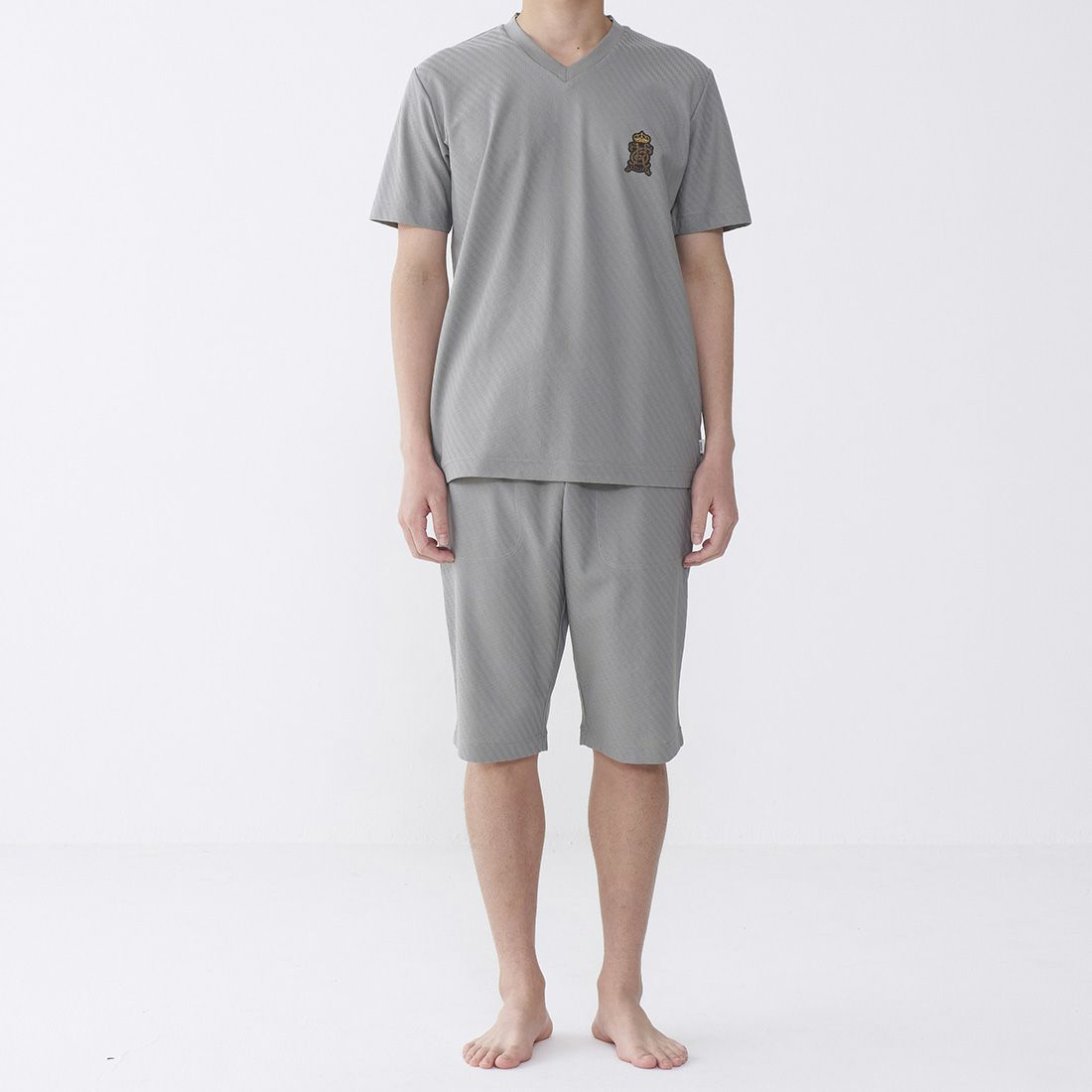 タケオキクチ　前閉じロングパンツ