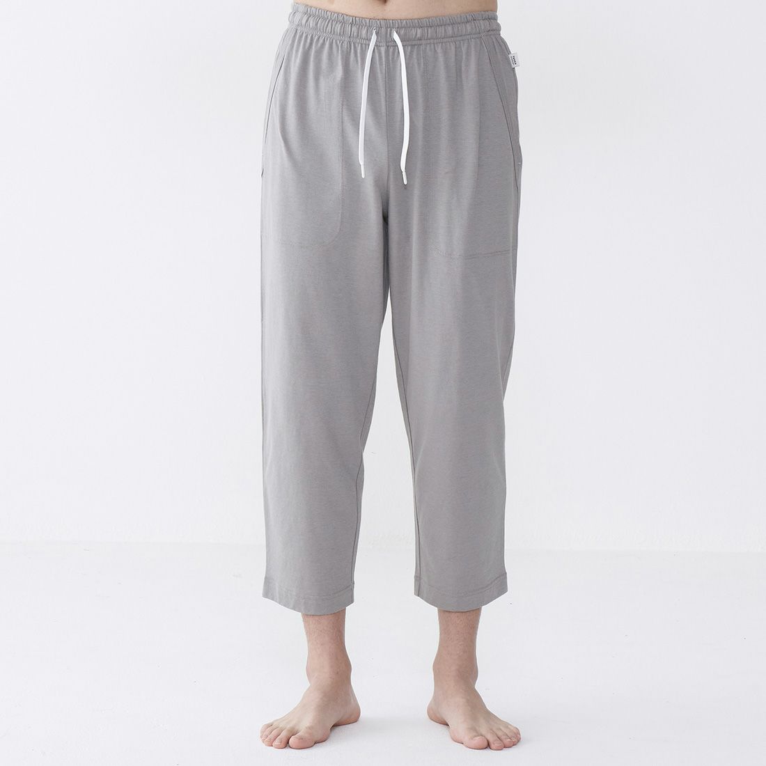 タケオキクチ　前閉じ７分丈パンツ