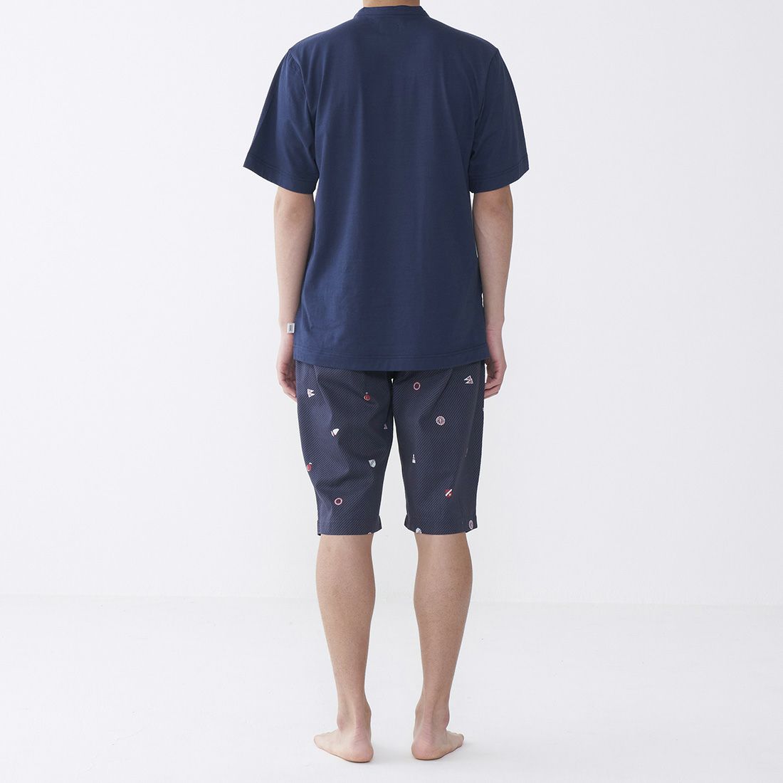 タケオキクチ　前閉じハーフパンツ