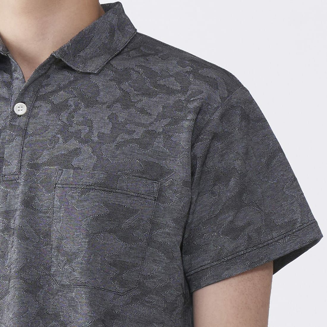 エポカ ウォモ カモフラジャカード半袖ポロ