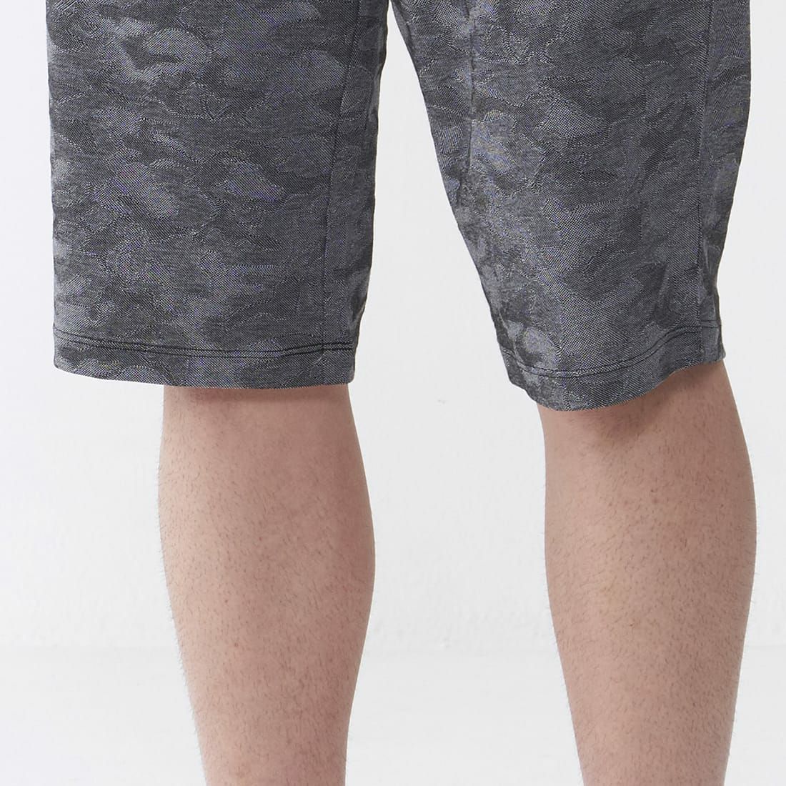 エポカ ウォモ カモフラジャカード膝丈ジャージハーフパンツ