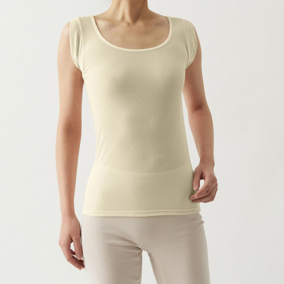 汗取りさん ワイドタンクトップ