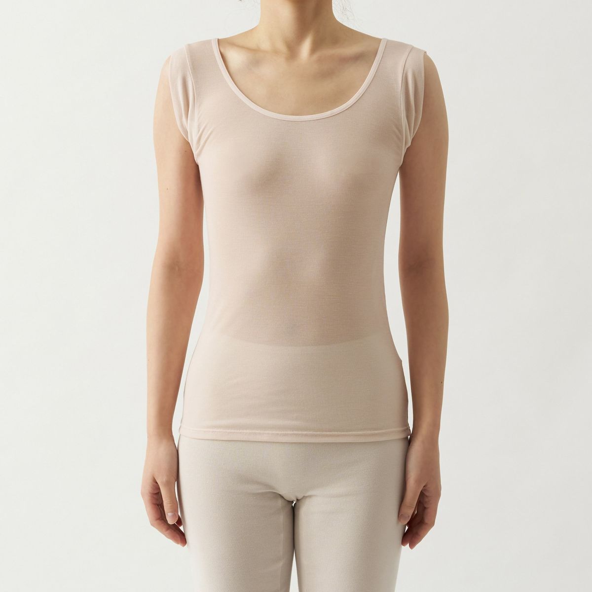 汗取りさん ワイドタンクトップ