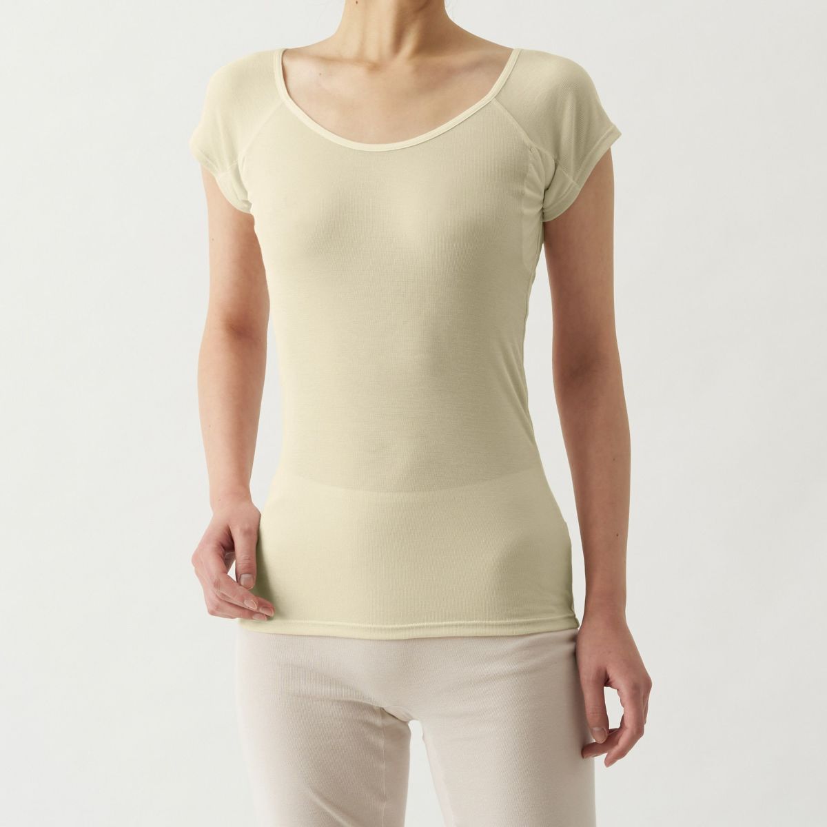 汗取りさん フレンチ袖インナー