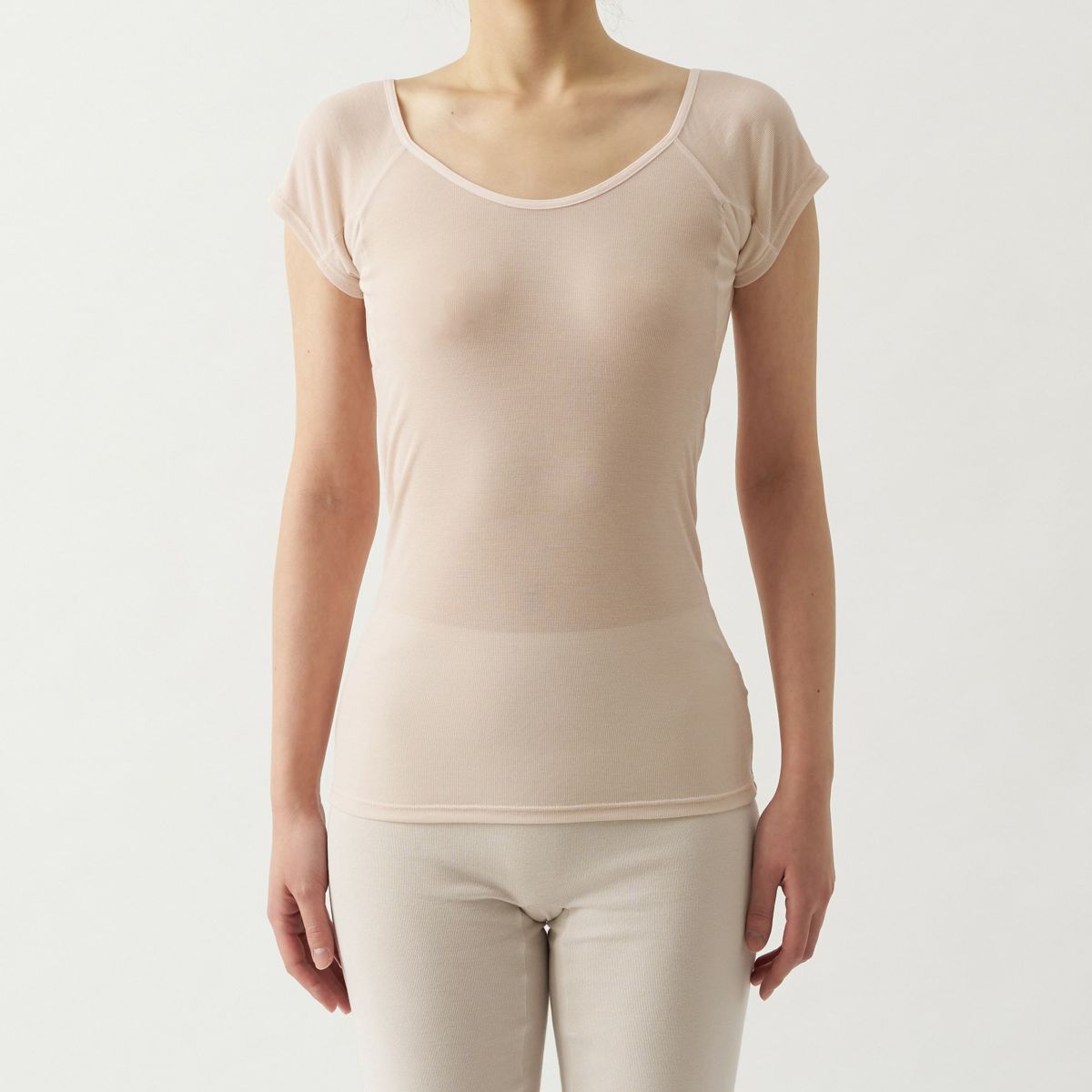 汗取りさん フレンチ袖インナー