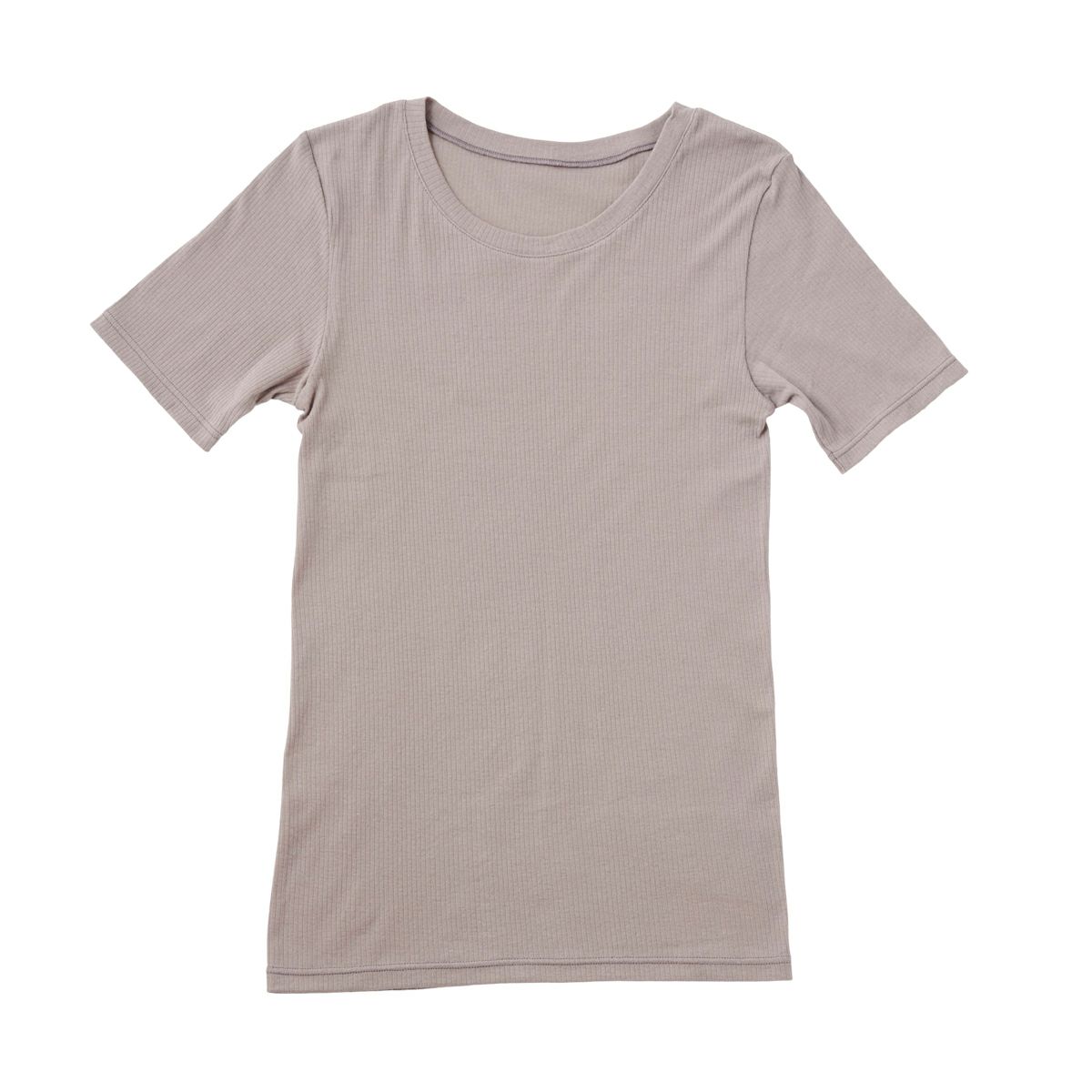テックコット Sherbet Cotton ポートネック半袖Tシャツ