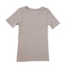 テックコット Sherbet Cotton ポートネック半袖Tシャツ