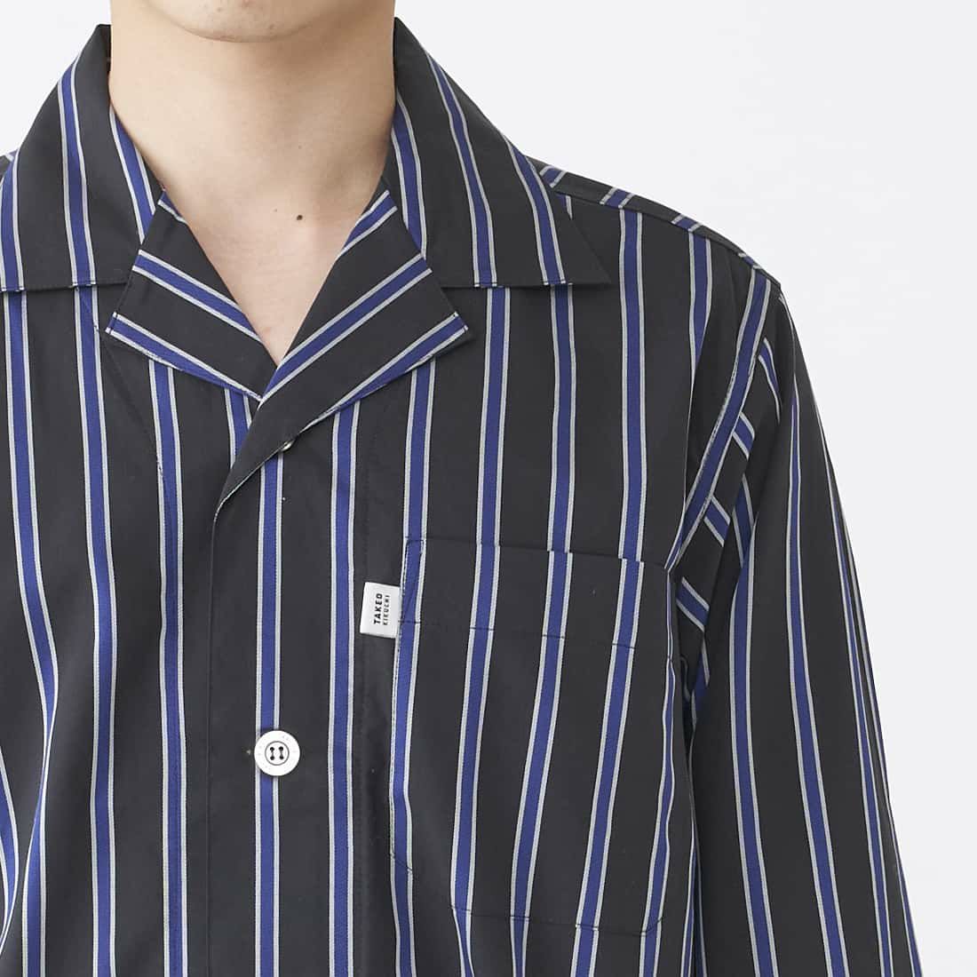 タケオキクチ 半袖テーラードパジャマ