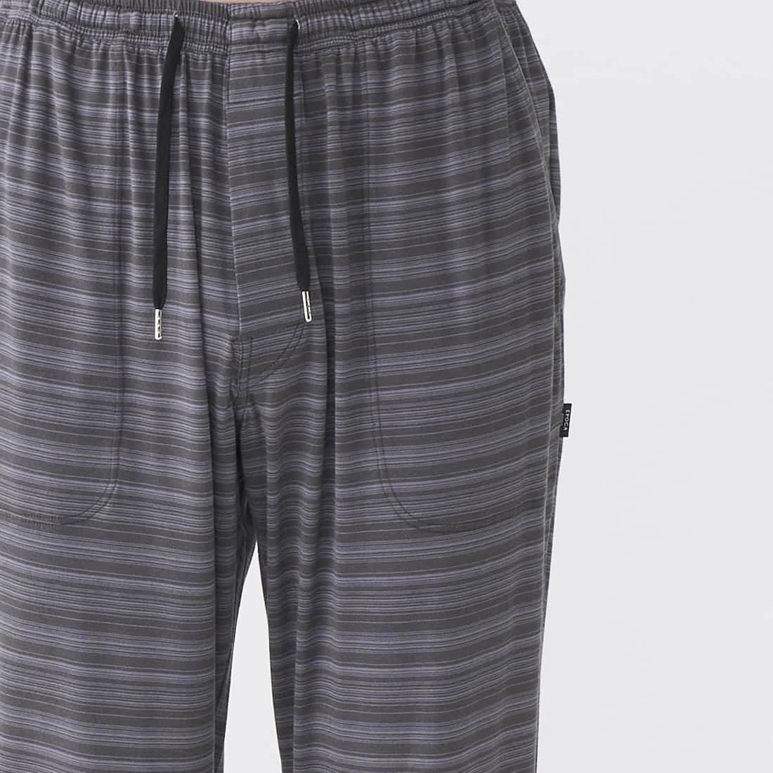 エポカ ウォモ リブテーパードパンツ