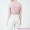 Melty Cotton ハイネック長袖インナー 