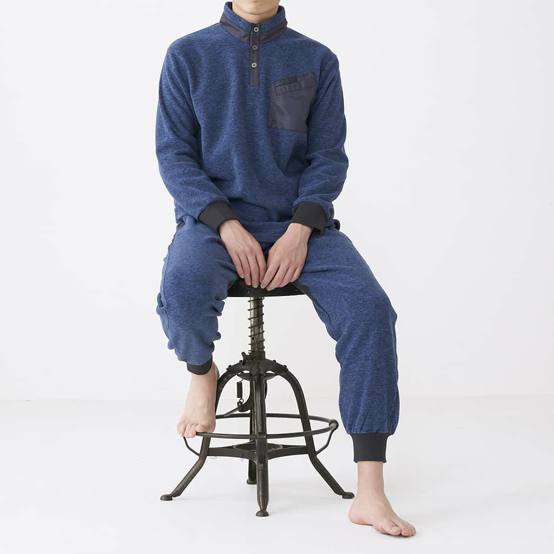 タケオキクチ　前閉じロングパンツ