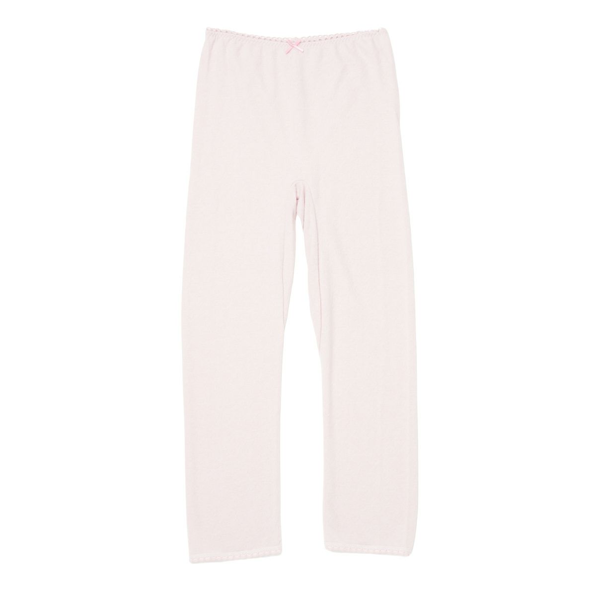 温活cute レース付き7分丈ボトム