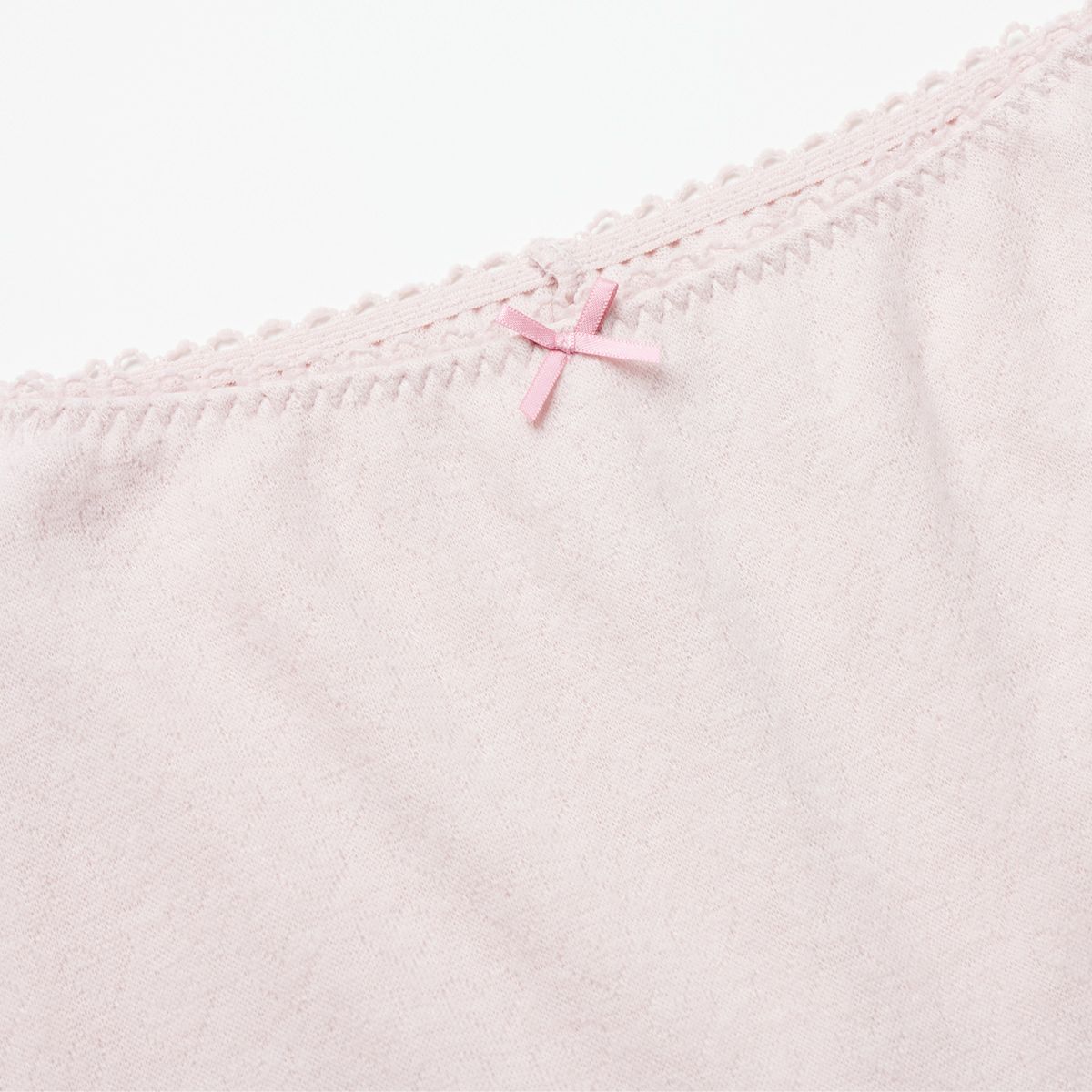 温活cute レース付き7分丈ボトム