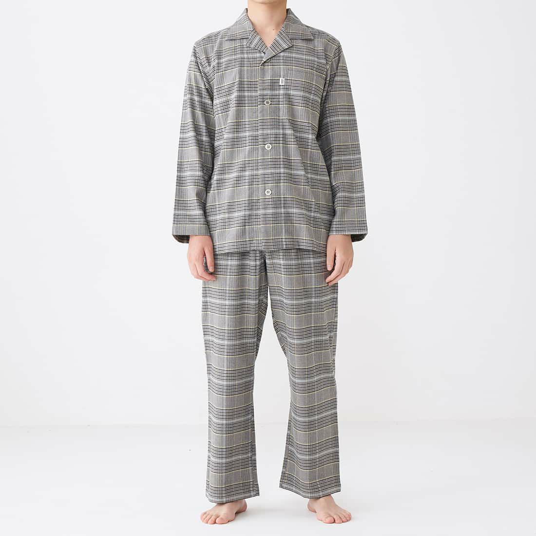 タケオキクチ 長袖テーラードパジャマ