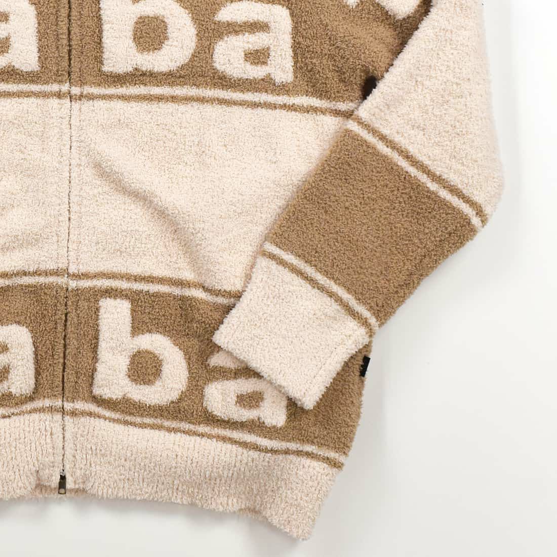 アダバット　モールヤーンジップアップジャケット