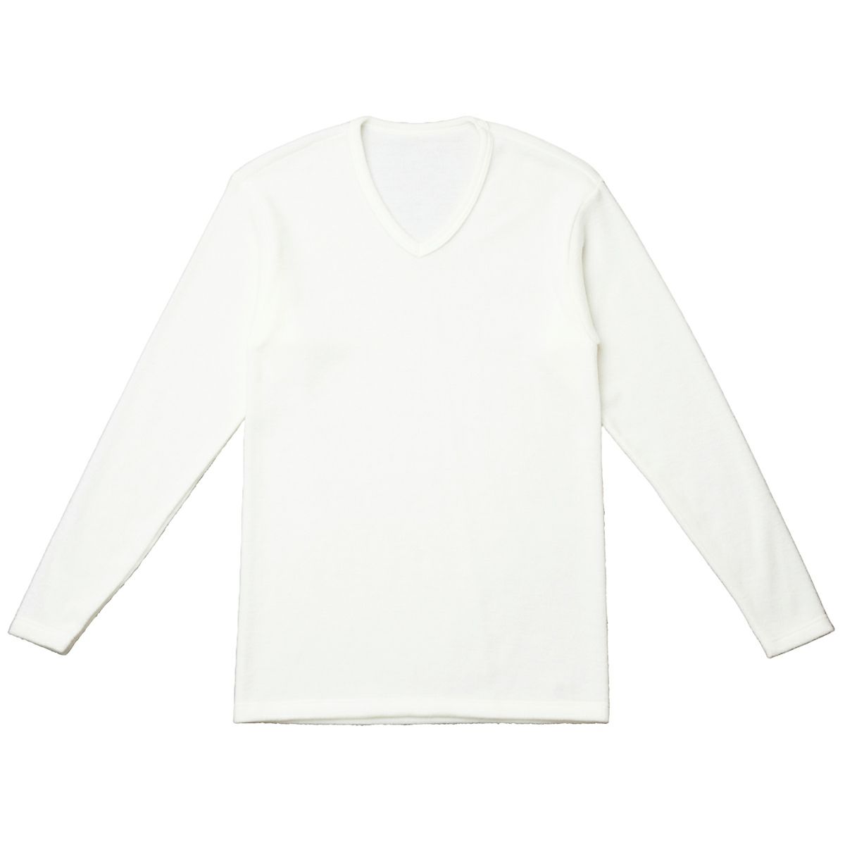 粋肌着 熱仕立て 長袖V首