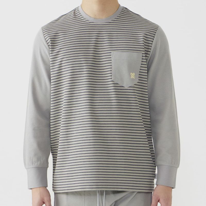 タケオキクチ　長袖クルーネックシャツ