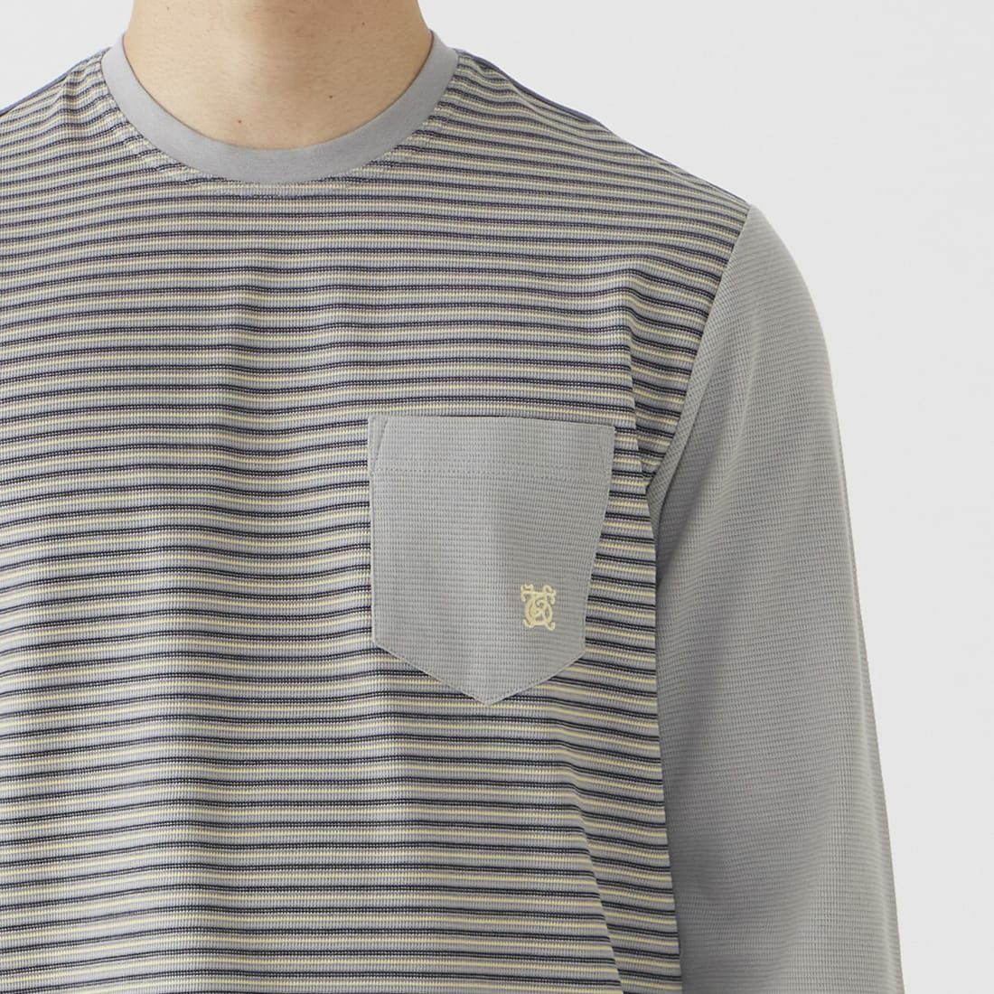 タケオキクチ　長袖クルーネックシャツ