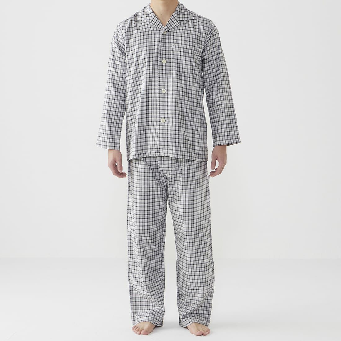 タケオキクチ 長袖テーラードパジャマ