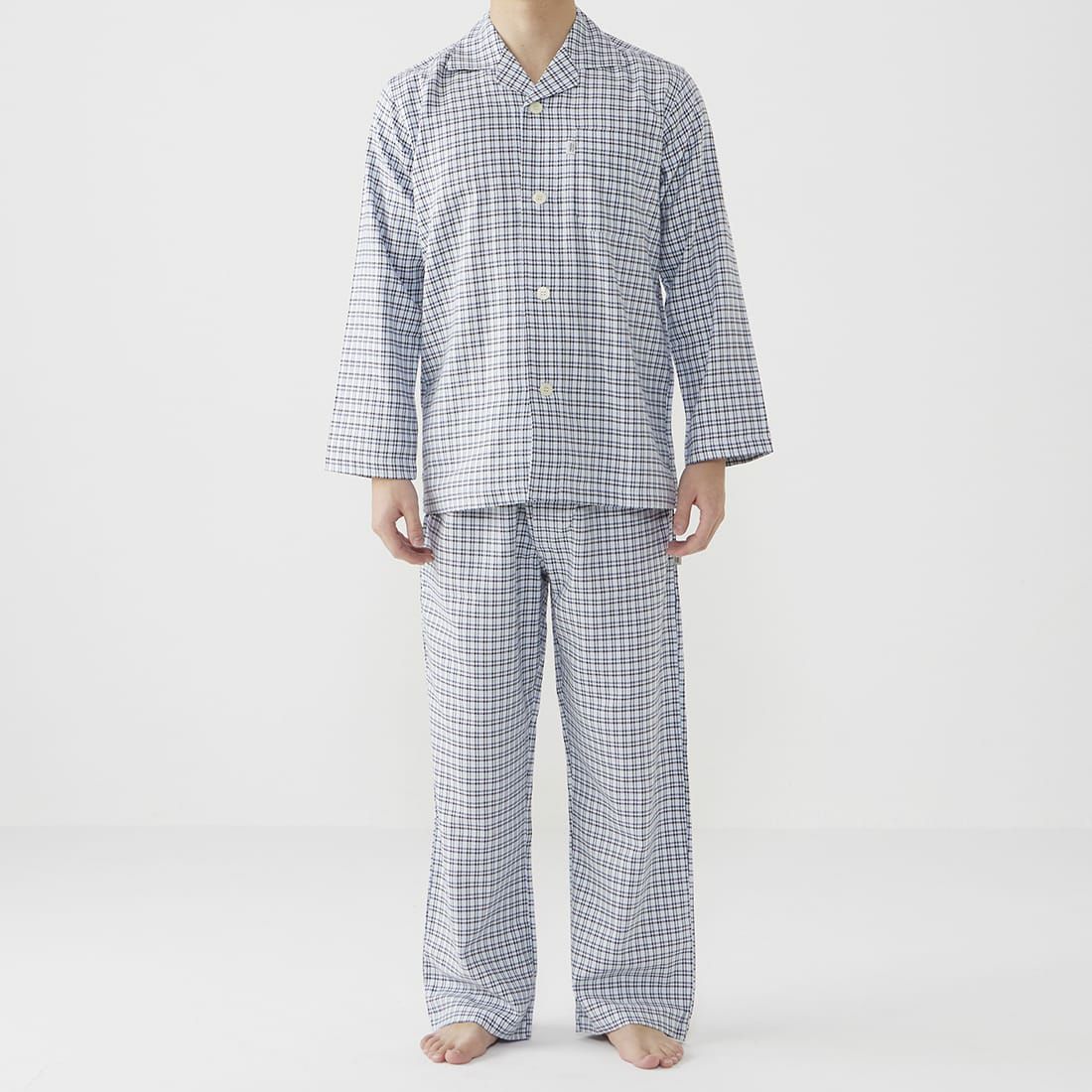 タケオキクチ 長袖テーラードパジャマ