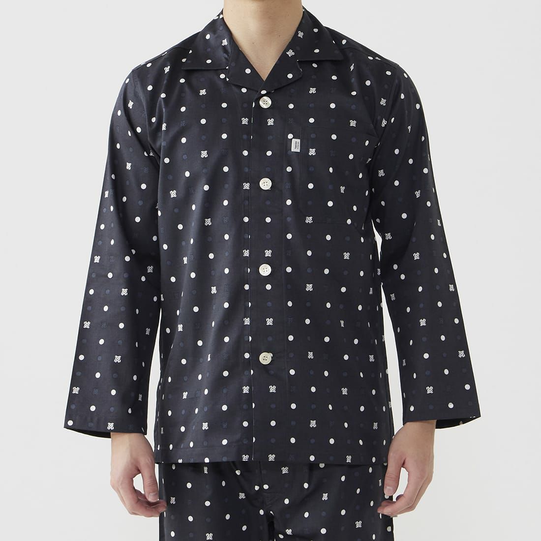 タケオキクチ 長袖テーラードパジャマ