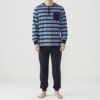 タケオキクチ 長袖ヘンリーネックパジャマ