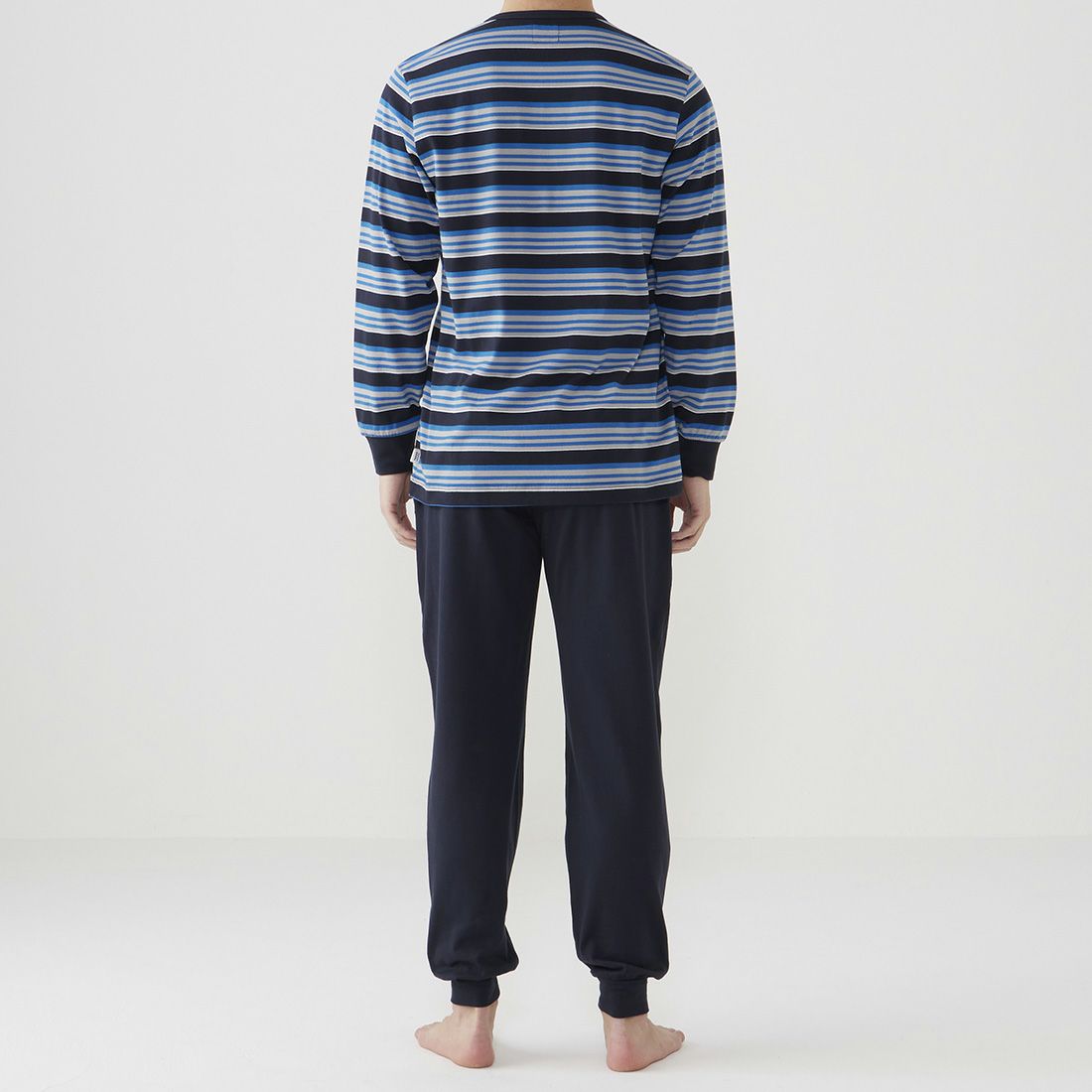 タケオキクチ 長袖ヘンリーネックパジャマ