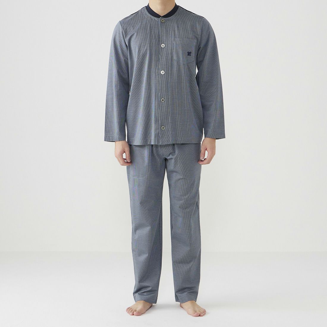 タケオキクチ 長袖前開きパジャマ