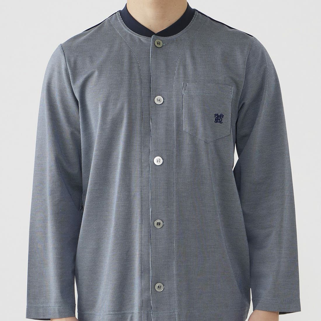 タケオキクチ 長袖前開きパジャマ