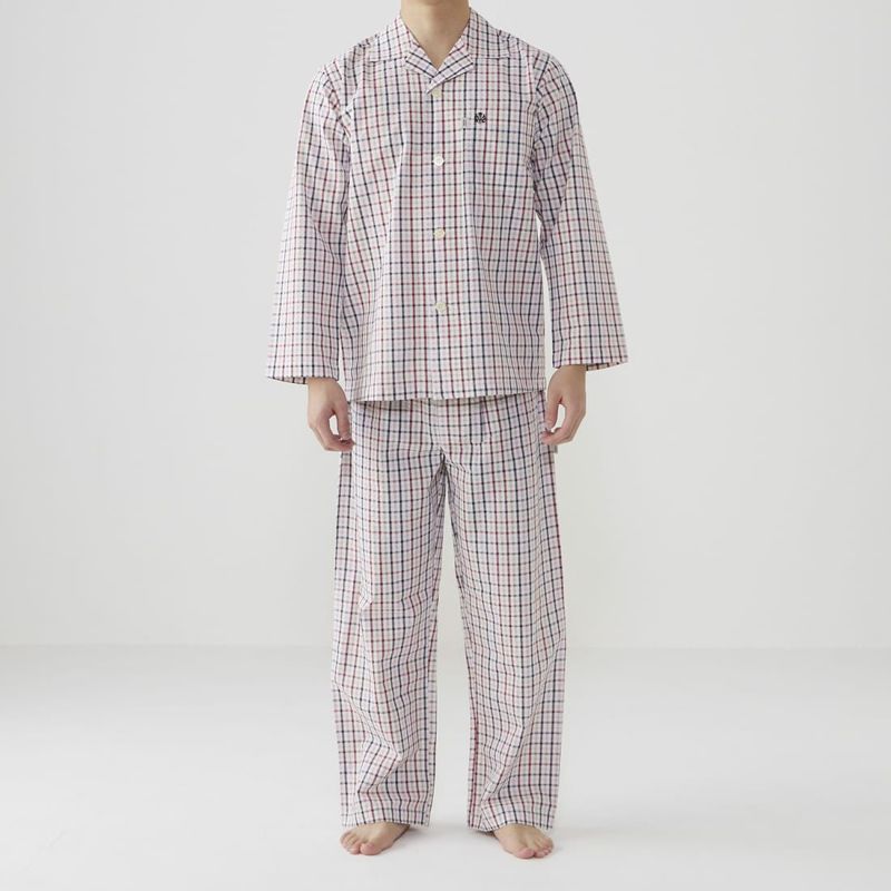 タケオキクチ 長袖テーラードパジャマ