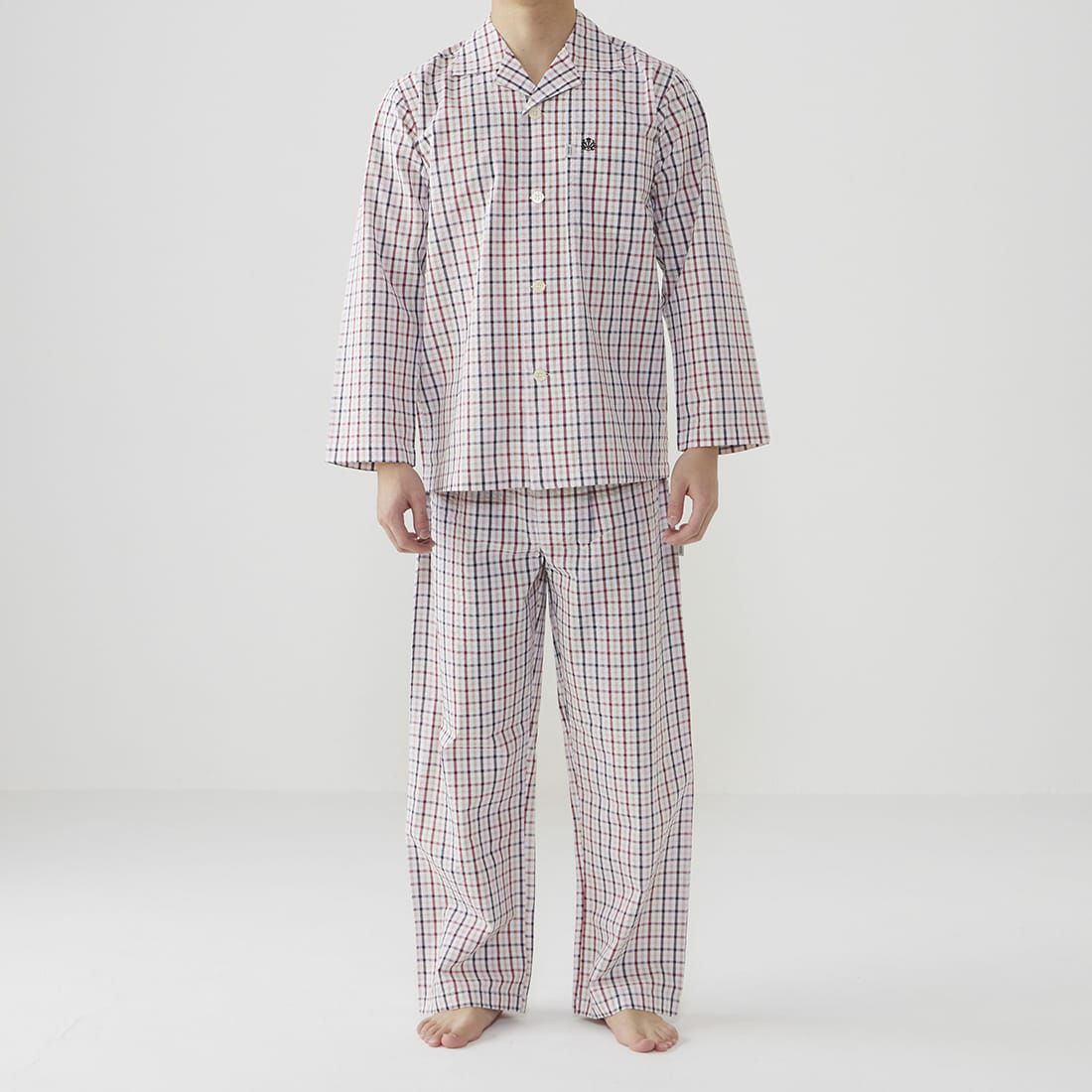 タケオキクチ 長袖テーラードパジャマ