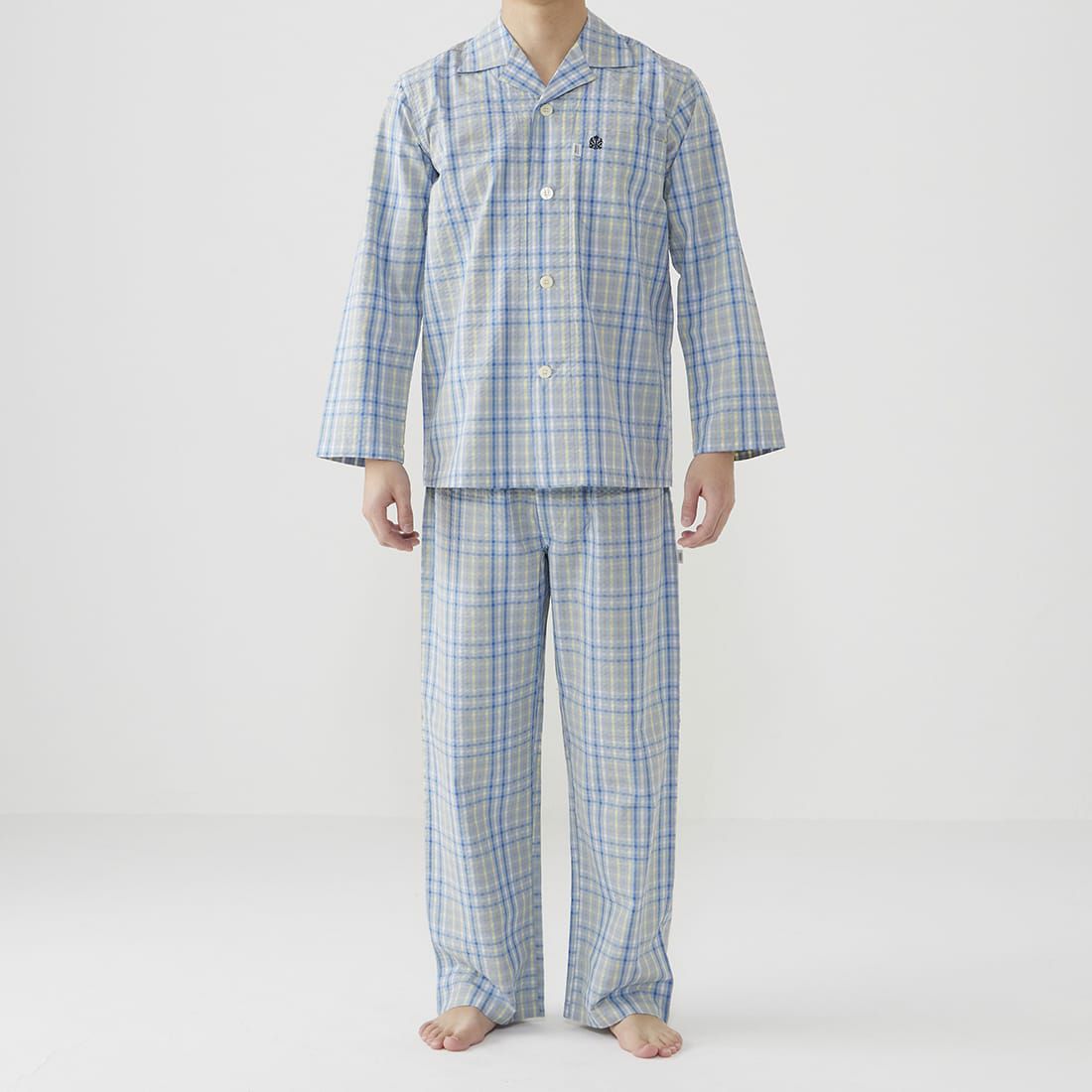 タケオキクチ 長袖テーラードパジャマ