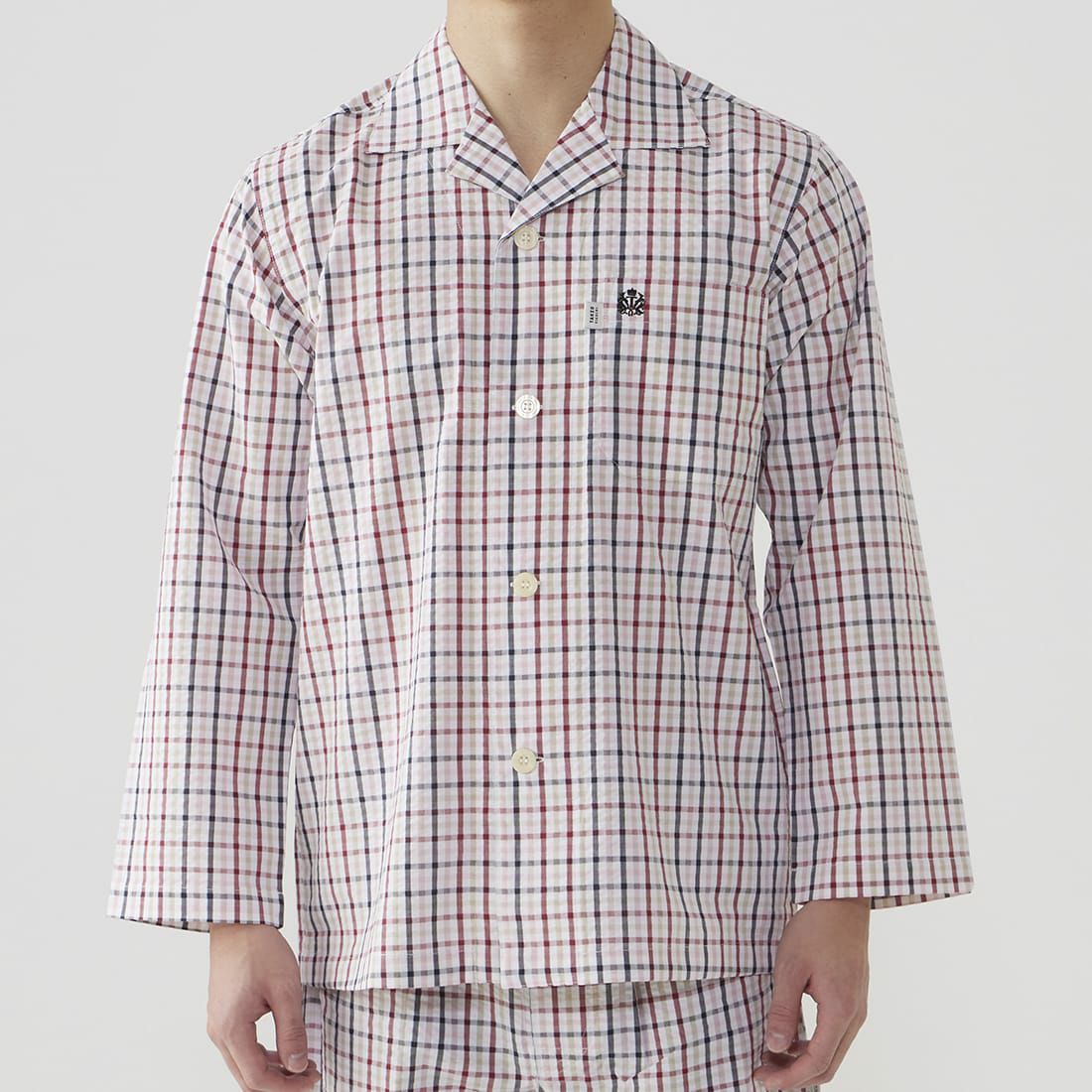 タケオキクチ 長袖テーラードパジャマ