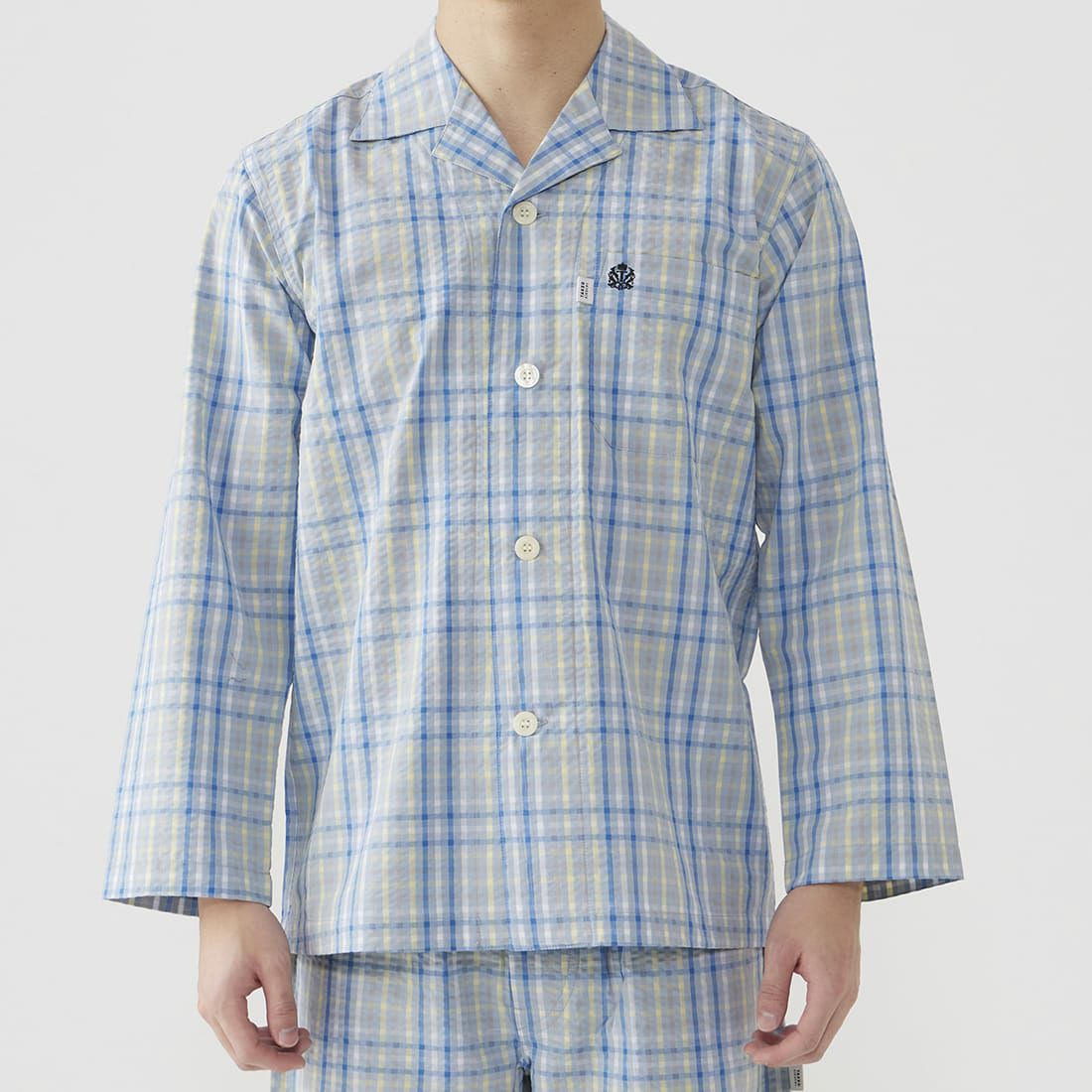 タケオキクチ 長袖テーラードパジャマ