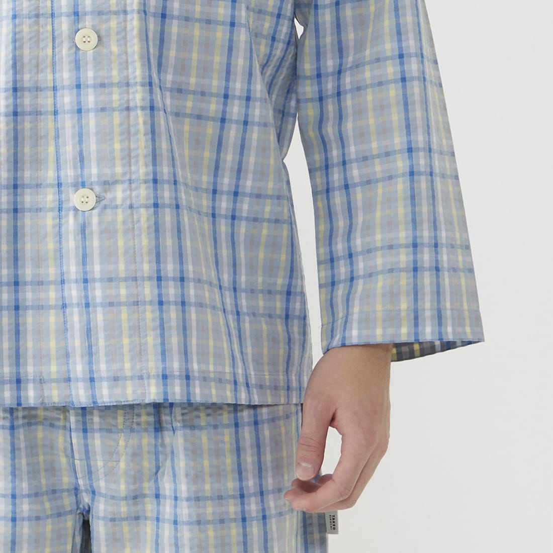 タケオキクチ 長袖テーラードパジャマ