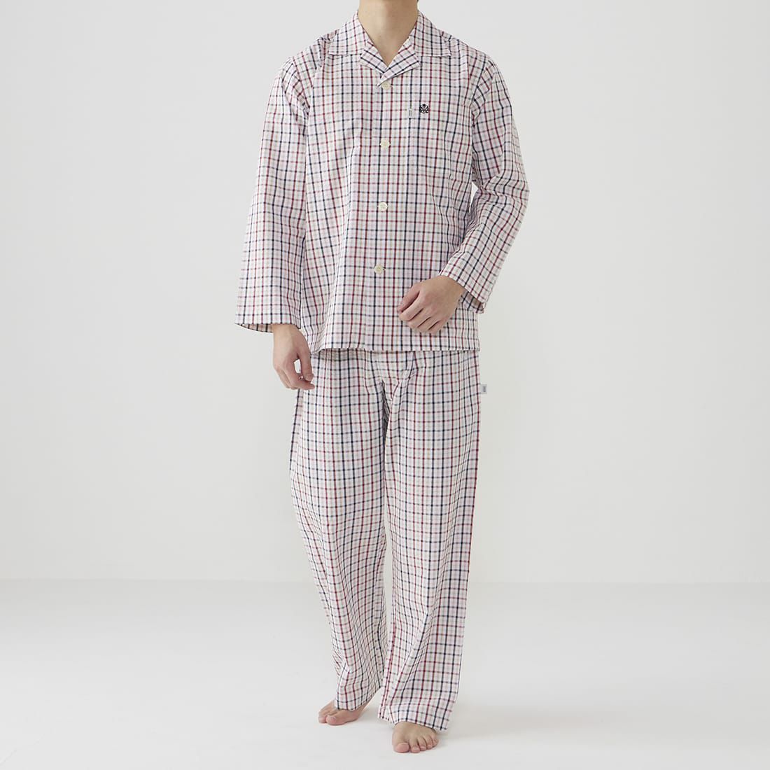 タケオキクチ 長袖テーラードパジャマ