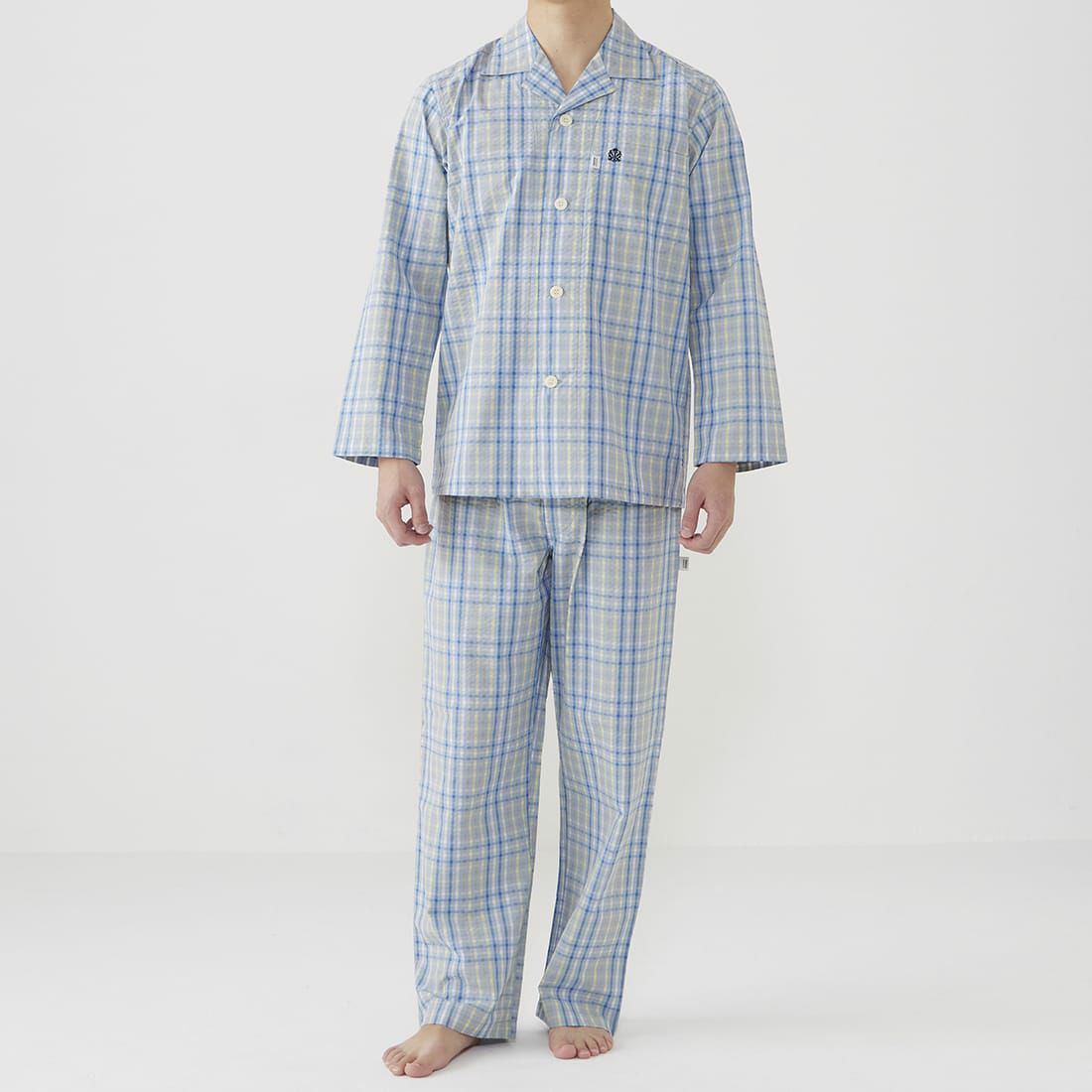 タケオキクチ 長袖テーラードパジャマ