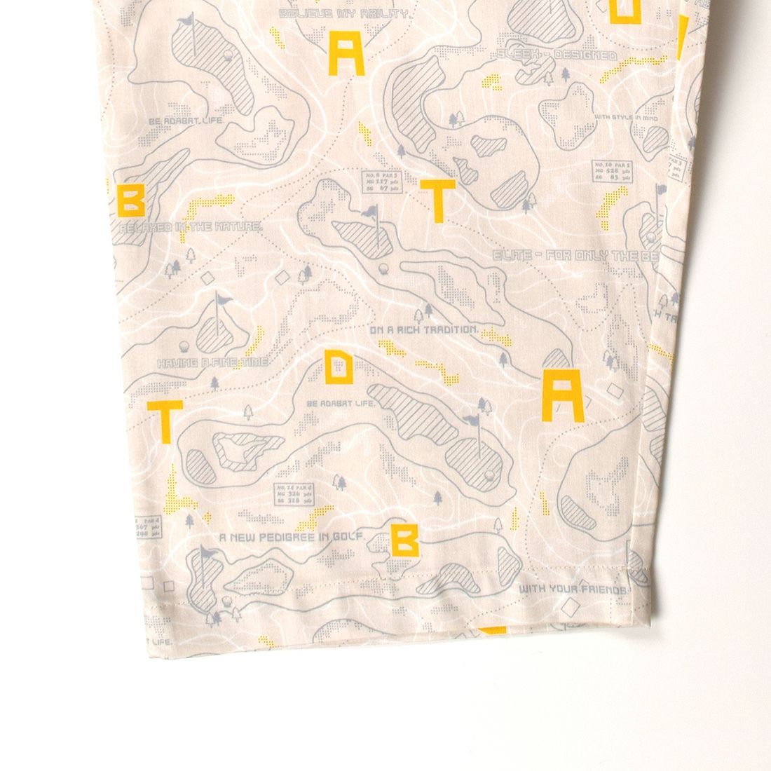 アダバット　長袖布帛テーラードカラーパジャマ