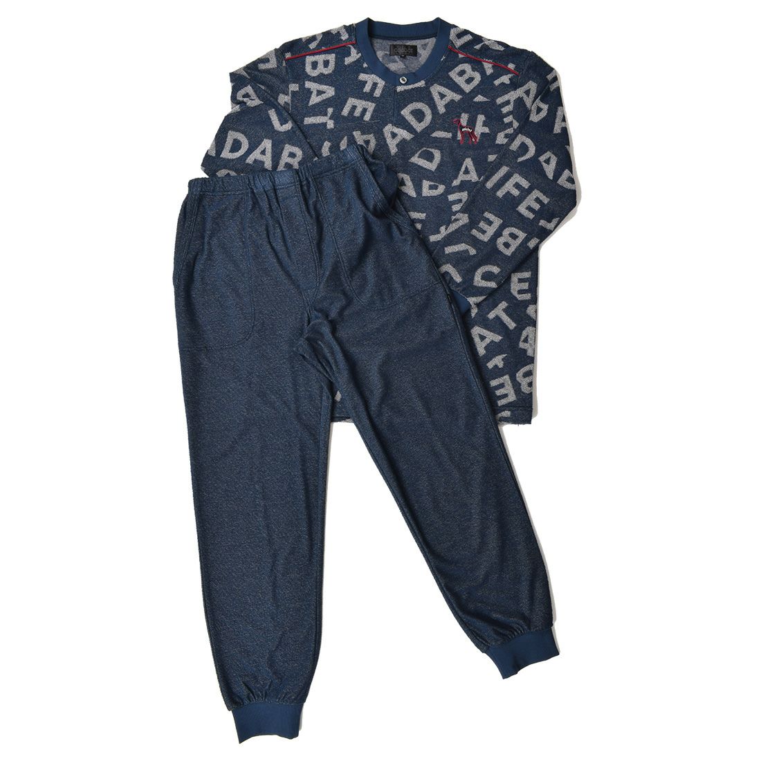 アダバット 長袖ニットパジャマ