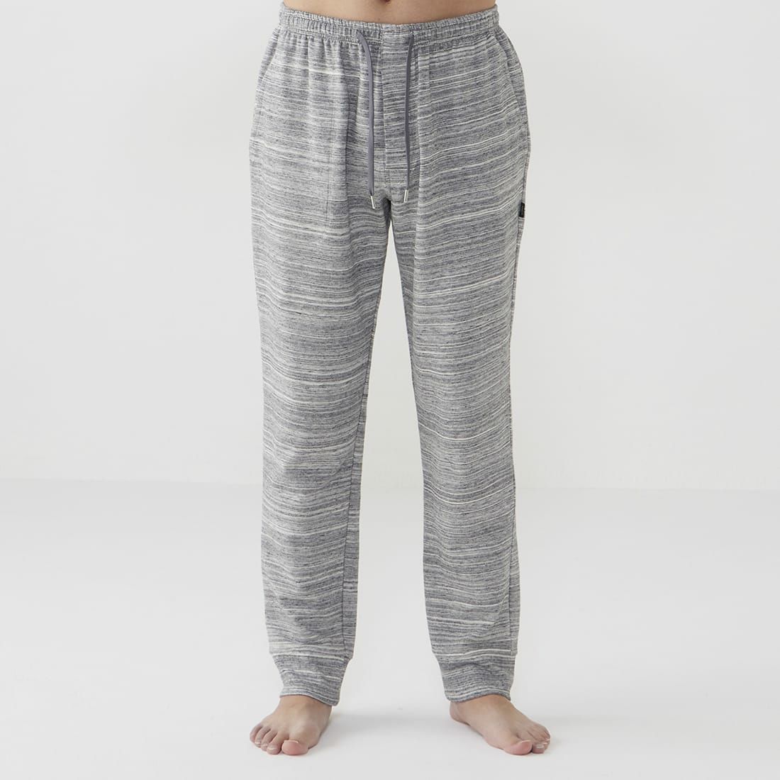 エポカ ウォモ 前開リブテーパードパンツ