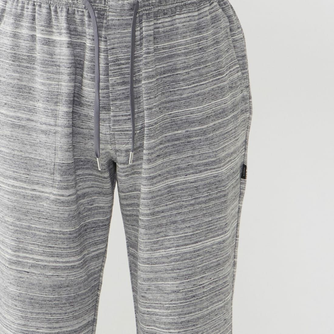 エポカ ウォモ 前開リブテーパードパンツ