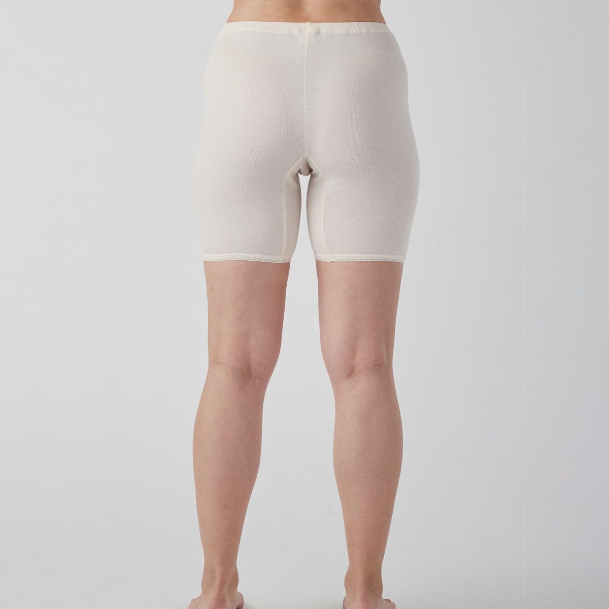 肌ごころ 甘撚綿100％ 3分丈ボトム