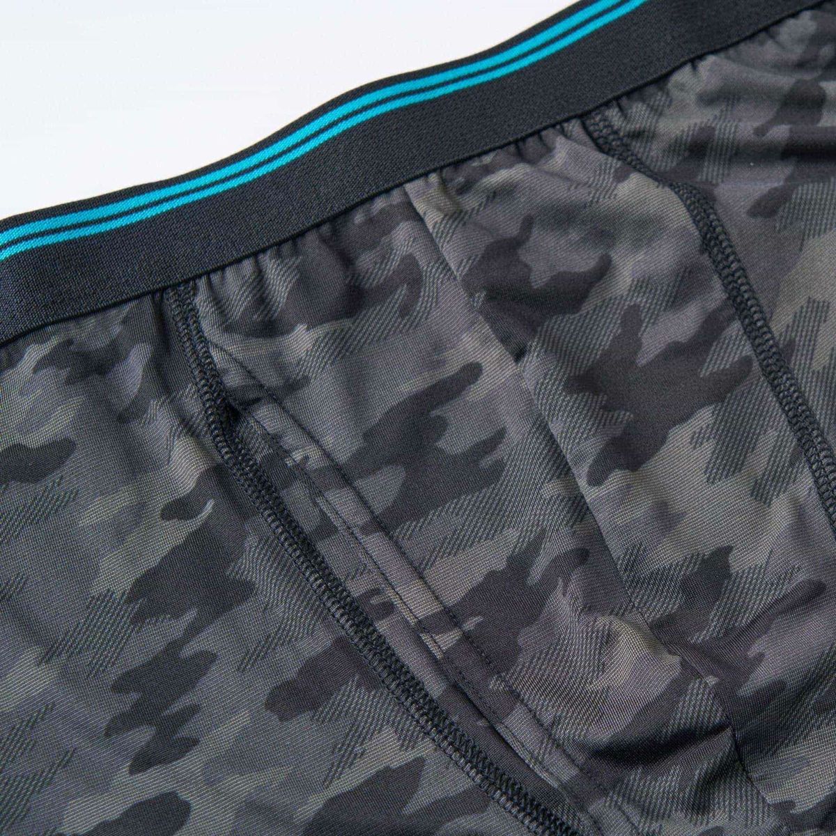 オトコの涼活 ポタニカルカモ ロングボクサーブリーフ