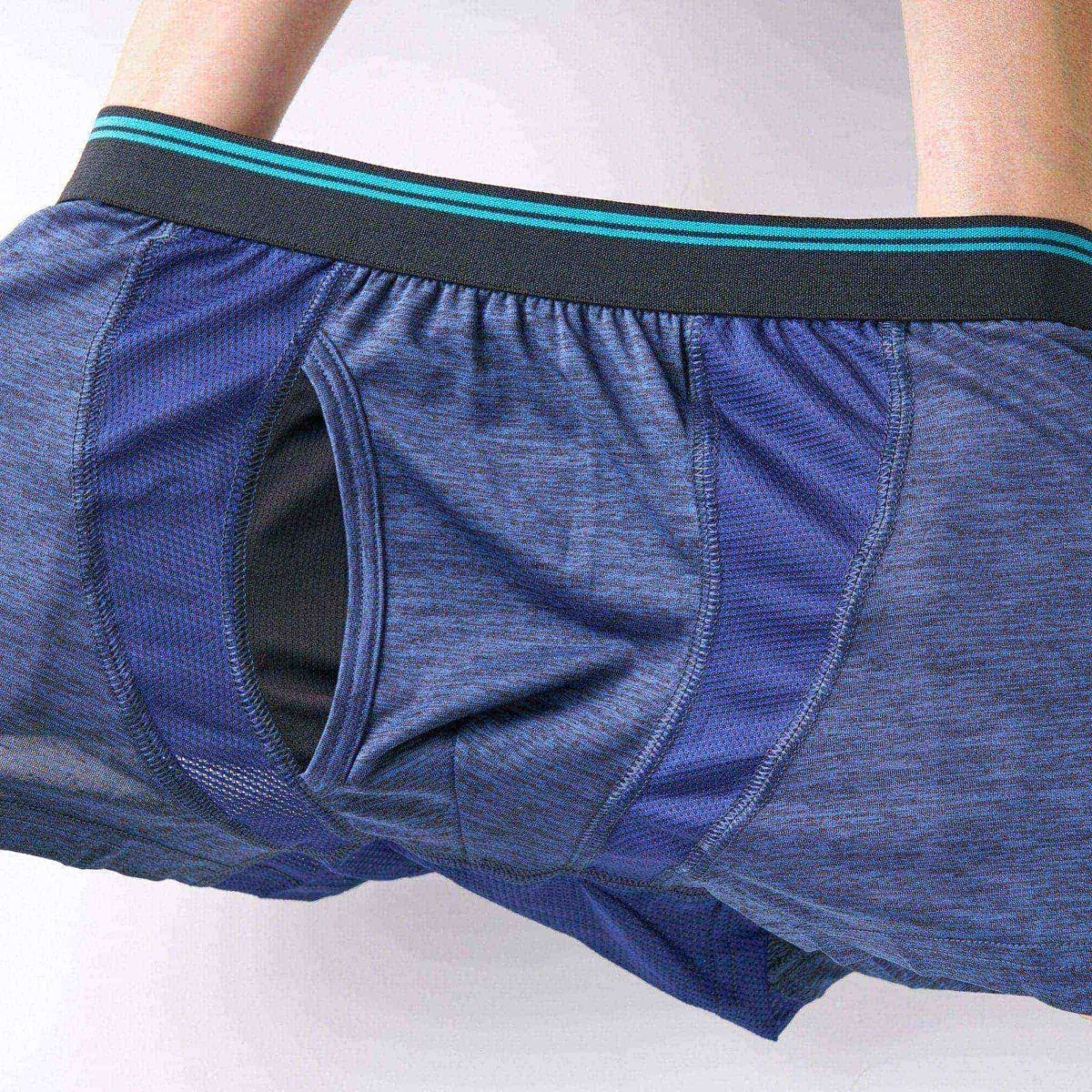 オトコの涼活 ストレッチメッシュ ボクサーブリーフ